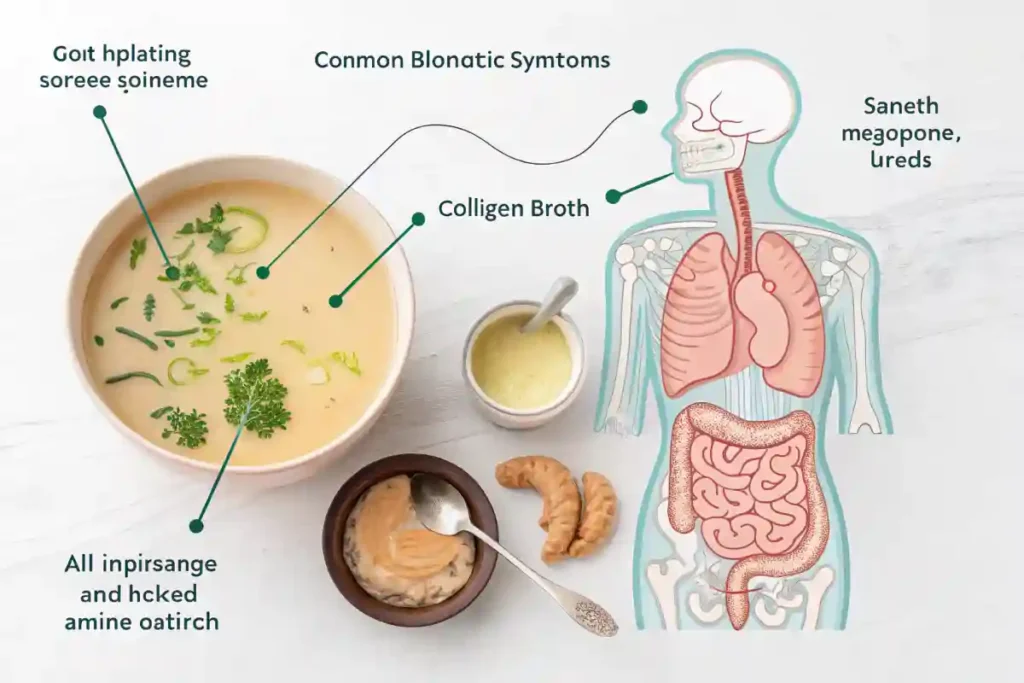 Gut health and digestive reactions to bone broth